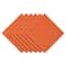 DII® Burnt Orange Dobby Stripe Cloth Dinner Napkins, 6ct.